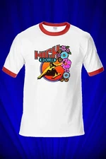 High Roller Vintage Skateboard 1970s RINGER T-SHIRT