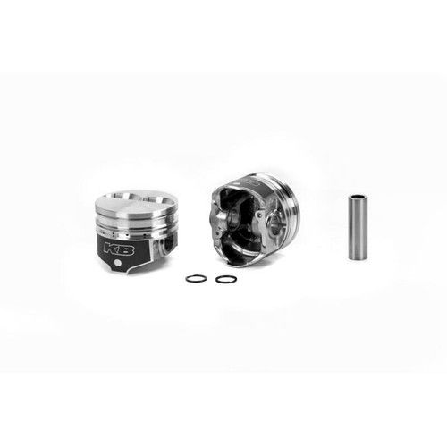 KB Piston Set KB165.060; 3.935" Bore 6cc Flat Top (2V) for Chevy 283