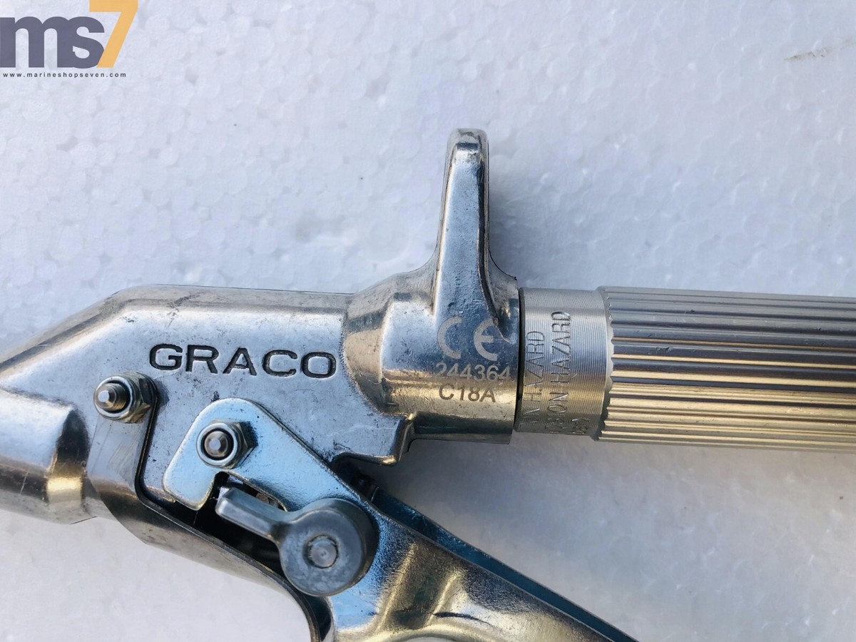 GRACO 244364 POLE GUN CLEANSHOT SHUT-OFF CONTACTOR IN-LINE VALVE