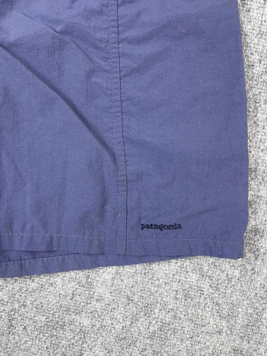 Vintage Patagonia River Shorts Adult Medium Blue Belted Waist