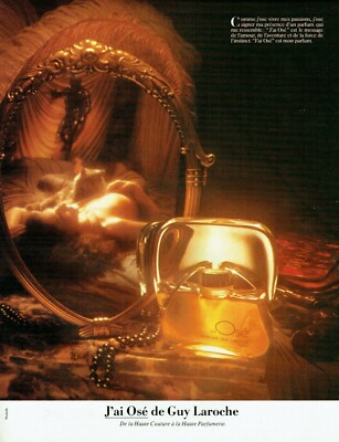  Werbung Advertising 0522 1979 J'Ai Osé Guy Laroche Botschaft der Liebe Parfum