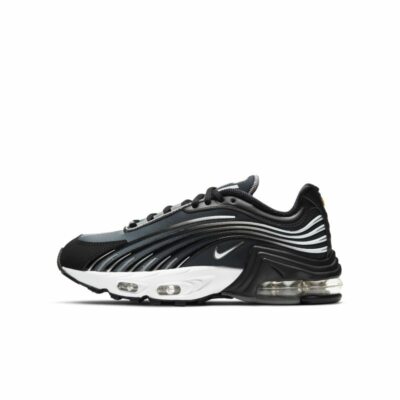 Kinder Nike Air Max Plus II (GS) Turnschuhe CT4383 001 schwarz/weiß Größe UK 3,5 bis 6