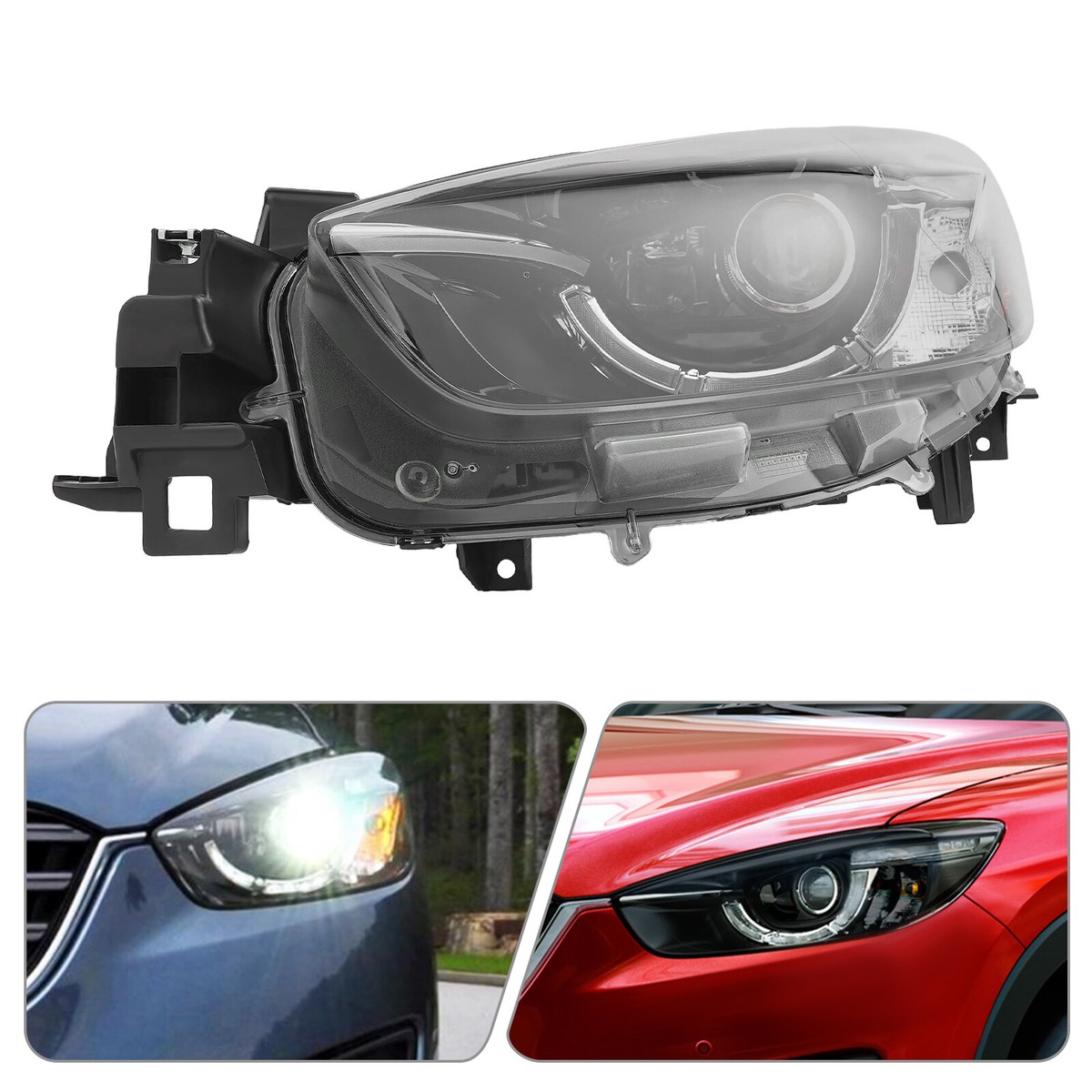 Adaptive For 2013-2016 MAZDA CX-5 LED Headlight Headlamp w/AFS