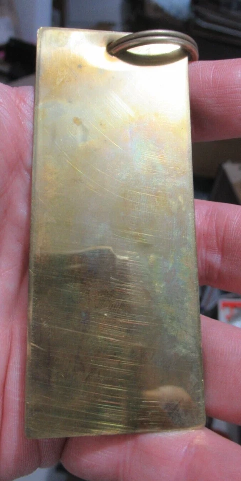 Vintage September 24, Metropolitan Opera House Opening Brass Ticket Fob, 1950's? - Image 4 of 4