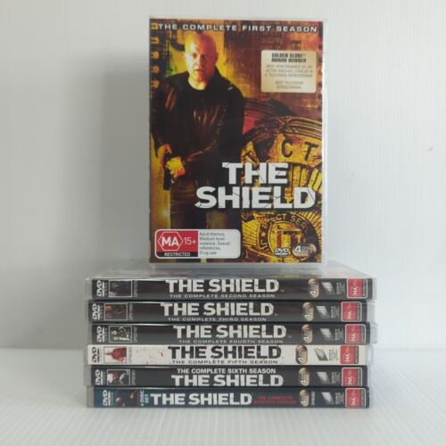 The Shield Season 1 - 7 DVD The Shield Complete Series - Region 4 PAL - Picture 1 of 24