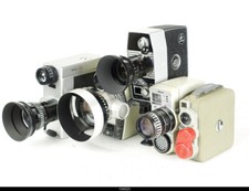 Lot 5 x Movie Camera Nizo Bauer Bolex