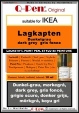 10mL Touch Up Paint Pen for Ikea Lagkapten Dark Grey