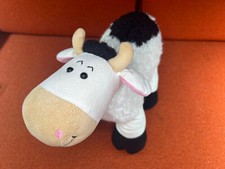 Animal Alley Plush Cow Toys R Us Geoffrey Black White Soft Stuffed 12" VTG
