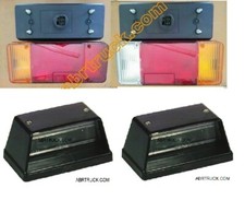 COPPIA FANALI SX+DX FANALI TARGA POST ADATTO IVECO DAILY DUCATO CITROEN PEUGEOT