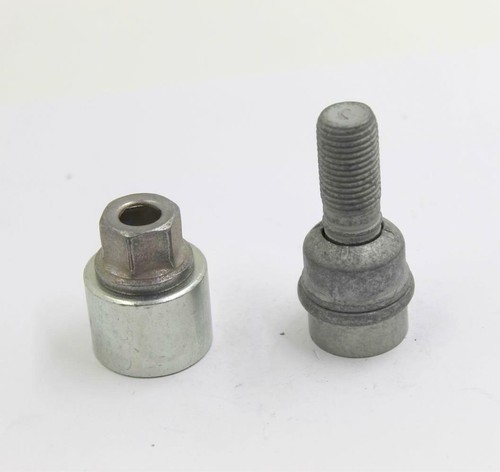 GENUINE AUDI Q3 Q5 Q7 WHEEL LOCKING NUT BOLT KEY CODE LETTER "J" + LOCKING BOLT - Picture 5 of 7