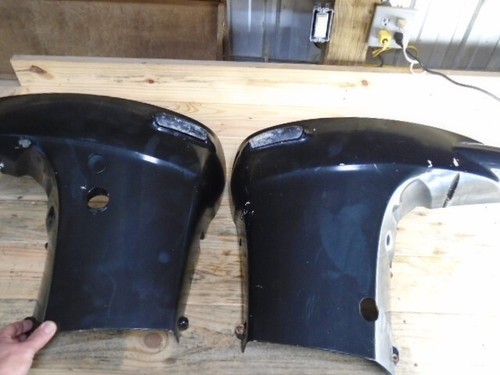 USED SUZUKI 140hp FOUR 4 STROKE OUTBOARD LOWER SIDE COVER PORT STBD COWLING 140