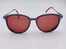 Vintage Viva 731 Purple Metal Oval Sunglasses Japan FRAMES ONLY
