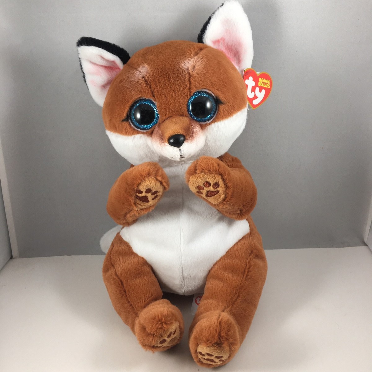Ty Beanie Baby Bellies - WITT the Fox (Buddy Medium Size 10 inch