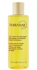 Terramar Oleo 3 in 1 Hair Argan Oil Macadamia, Tahitian Monoi Oil Extracs 195 ml