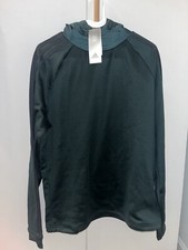 Adidas Cold.RDY Golf Hoodie Forrest Green/Black Size Medium