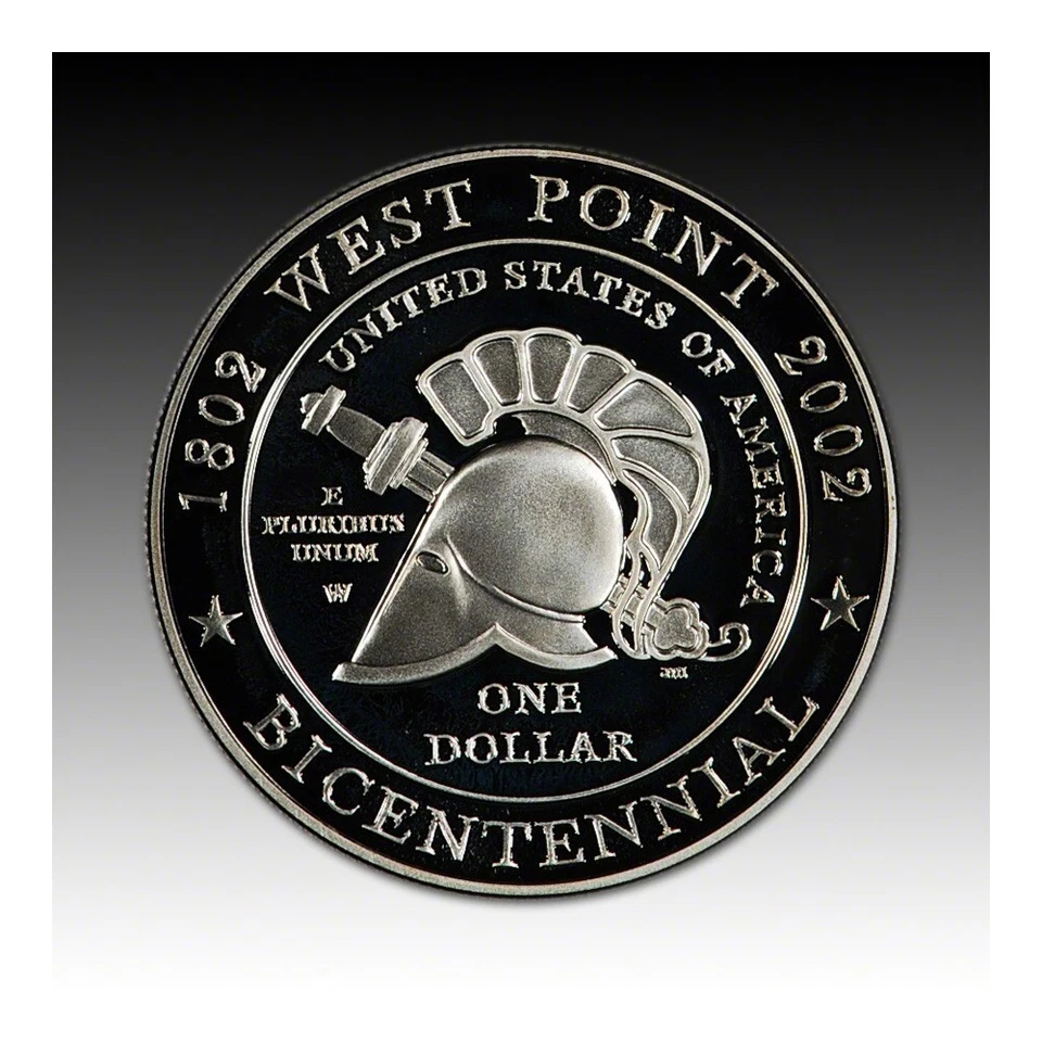 2002-S US MILITARY ACADEMY BICENTENNIAL WEST POINT - Image 2 of 3