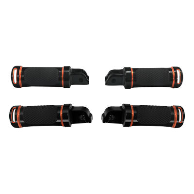 Driver & Passenger Footpegs Foot Pegs Fit For Harley Softail Fat Bob Boy 2018-24