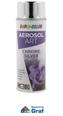 DUPLI-COLOR Aerosol Art Effect 400 ml, hochglänzendes Effektspray, chrom / gold