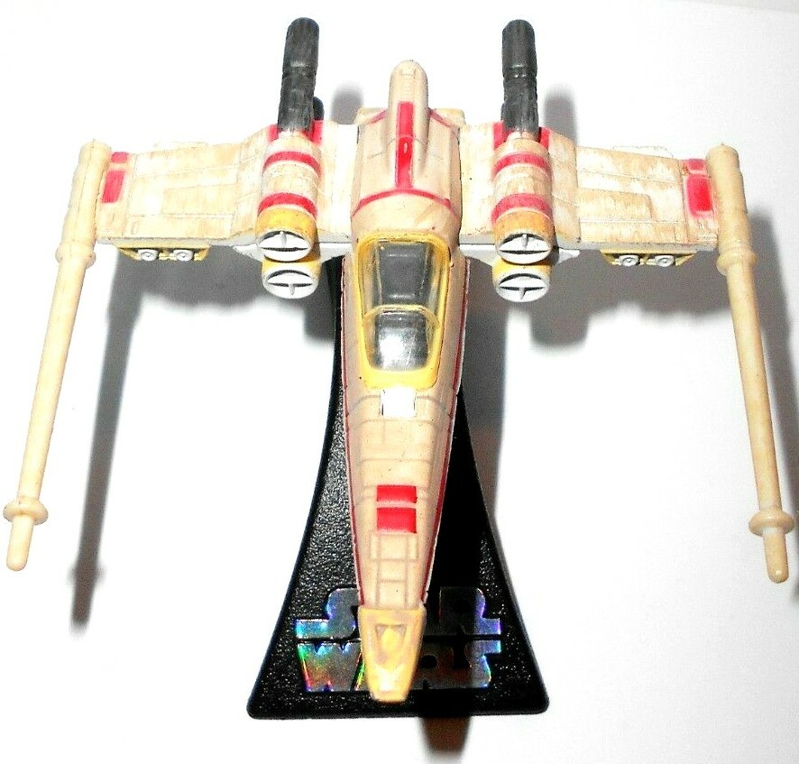 STAR WARS Titanium 2008 X-WING Z-95 HEADHUNTER complete galoob