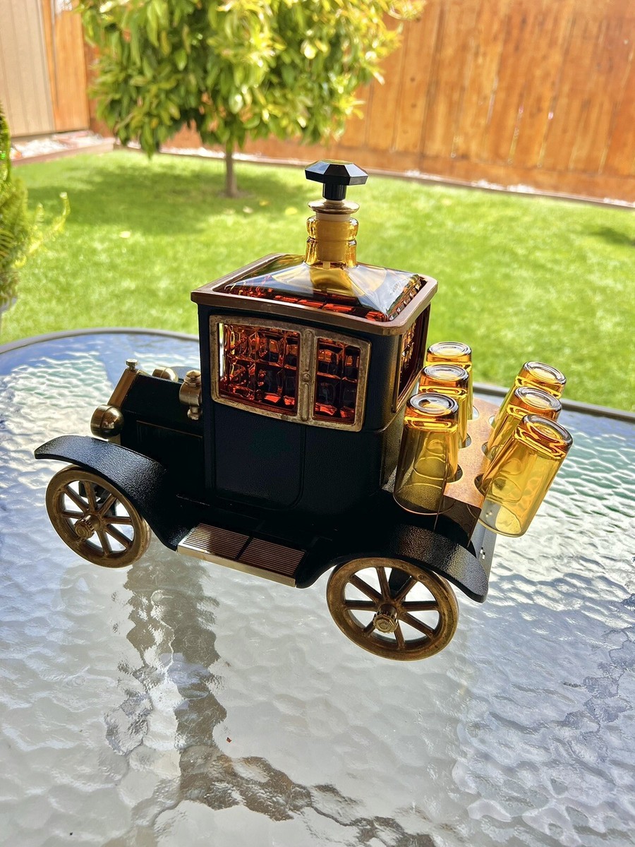 Cocktail Time1950年代ミュージカル・デキャンタ、オルゴール酒瓶 Vintage 1960's Ford Model T 1915 Liquor Decanter Japan Music Box w