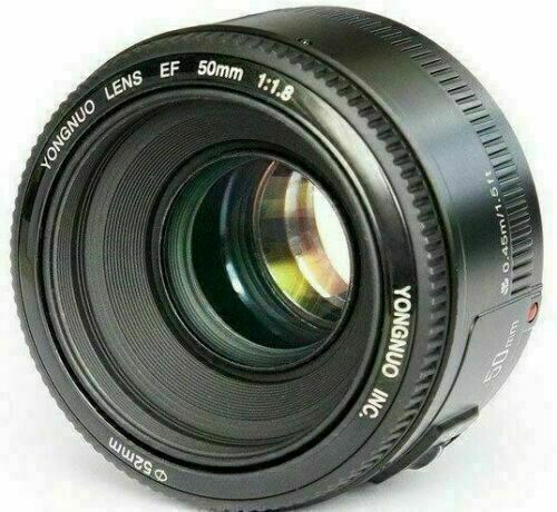 50mm F1.8 Lens for Canon EOS T2i T3 T4i T6i XSi 50D 60D 70D 80D