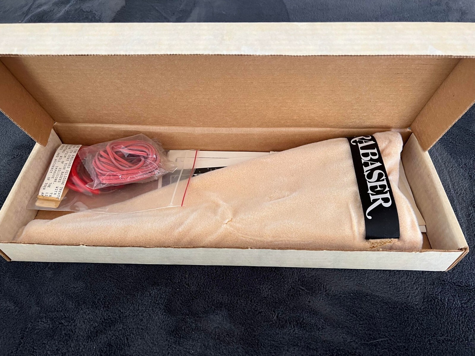 Rabaser Rubber Band Gun Pristine Condition/ original paperwork 1980's