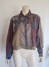 SACRED THREADS Cotton Funky Acid Wash Jacket ...