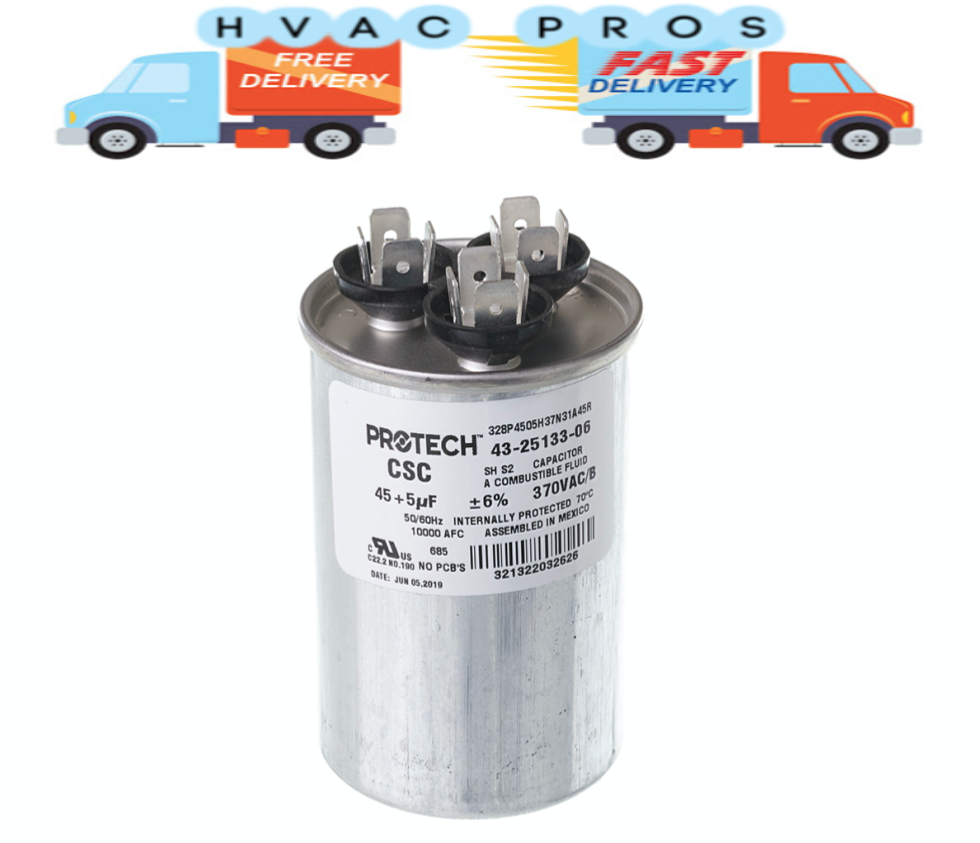 Carrier Bryant Payne HC98JA046 Replacement Run Capacitor