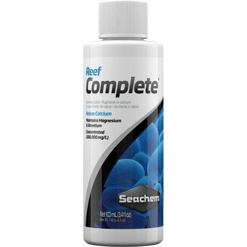 Seachem Reef Complete Marine Aquarium Additive Coral Growth Calcium Supplement