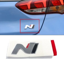 Oem Trunk Tail N Logo Badge Emblem For Hyundai Veloster 2018-2020 Oem Trunk Tail N Logo Badge Emblem For Hyundai Veloster 2018-2020