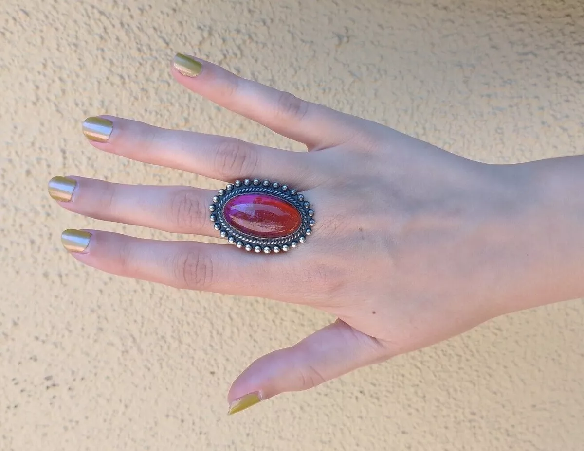 Navajo opal shop ring