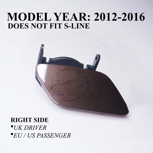 Audi Q5 8R 12-16 Scheinwerfer Wäscher Abdeckung Rechts Side Echt Teak Brown LZ8W