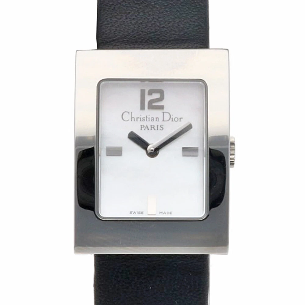 Montres Christian Dior Maris D78 109 acier inoxydable coque blanche occasion