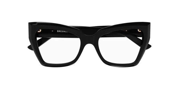 Balenciaga BB0275O 001 Black Cat-Eye Women's Eyeglasses - Image 2 of 4