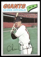 1977 Topps #591 Chris Arnold