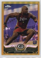 2013 Topps Chrome Gold Refractor 43/50 Datone Jones #185 0gx4