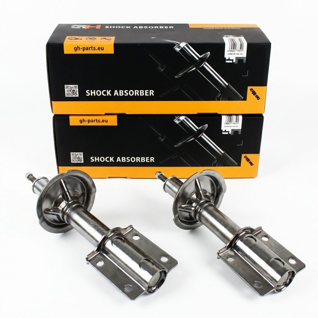 2x Oil Shock Absorbers Front for Citroën Jumper,Ducato Peugeot Boxer 230 244