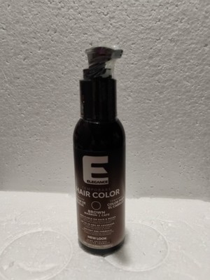 Elegance Temporary Hair Color - Brown 4.06 oz / 120 ml ammonia peroxide-free