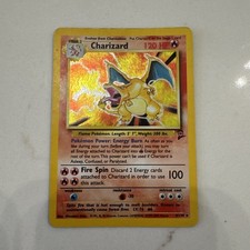 Pokemon Charizard 4/130 Base Set 2 Holo Rare 2000 WOTC Vintage Mp on eBay