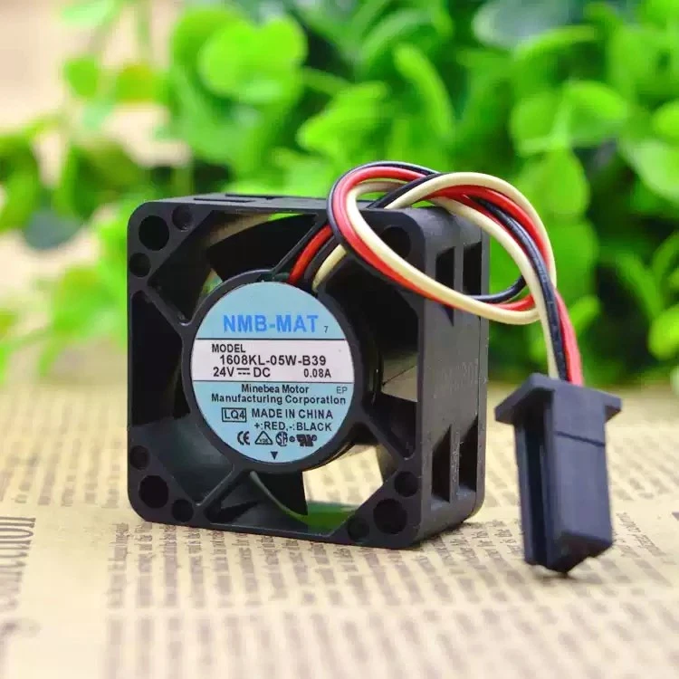NEW IN BOX NMB 1608KL-05W-B39 24V 0.08A 3wire 40*40*20mm Cooling Fan - Image 4 of 4