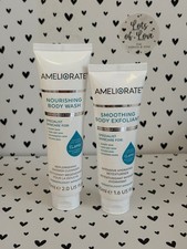 Image of Ameliorate Nourishing Body Wash 60Ml & Smoothing Exfoliant 50Ml