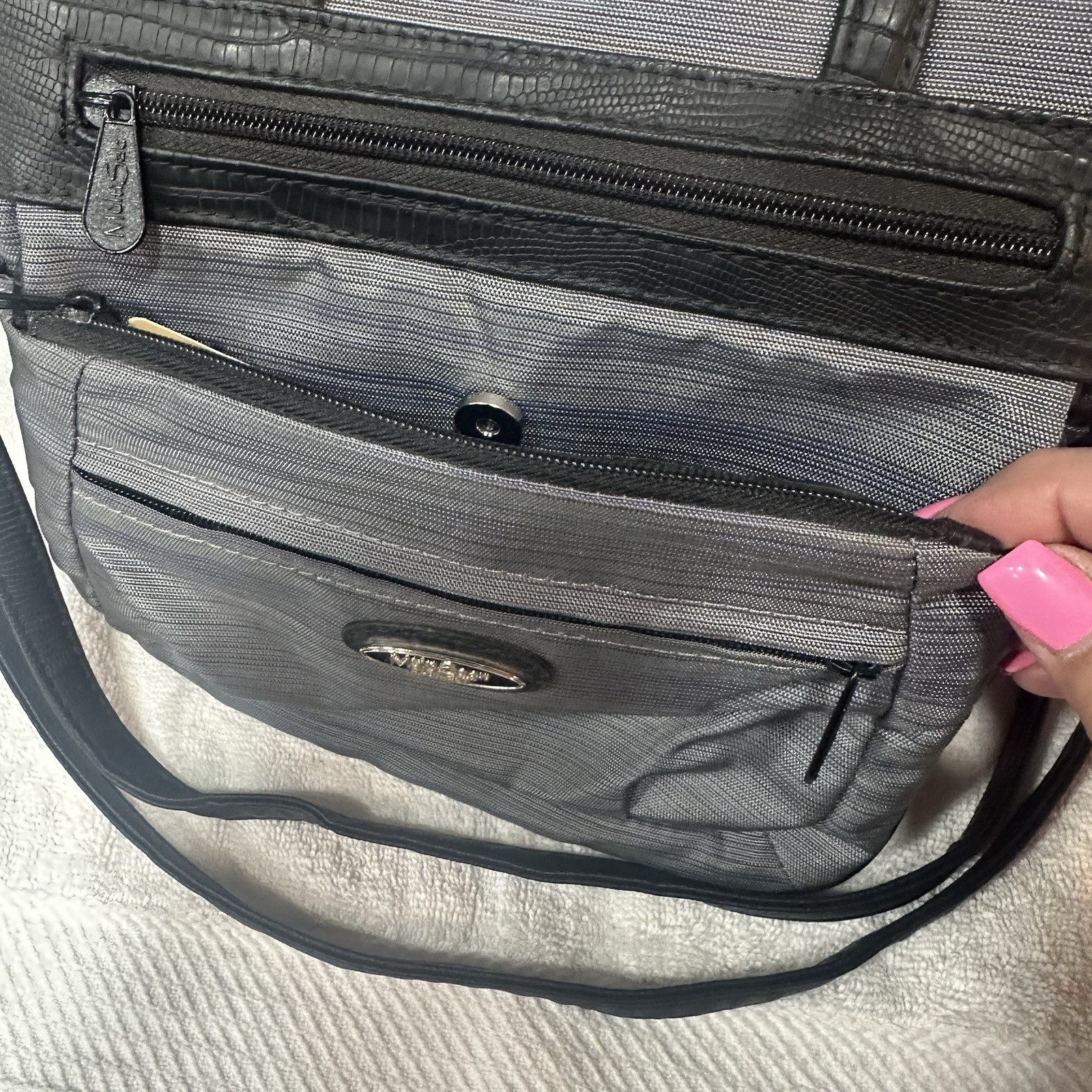 MultiSac Shoulder/Handbag Multiple Pockets Adjust… - image 5