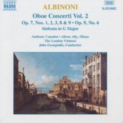ALBINONI/GEORGIADIS/LONDON VIRTUOSI: OBOE CONCERTI 2 - CD