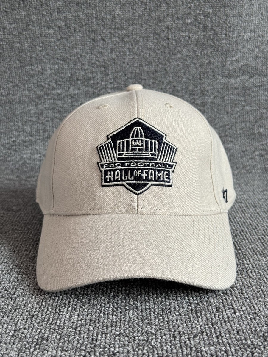'47 Brand Pro Football Hall of Fame Dad Hat Strapback Cream OSFA Cap