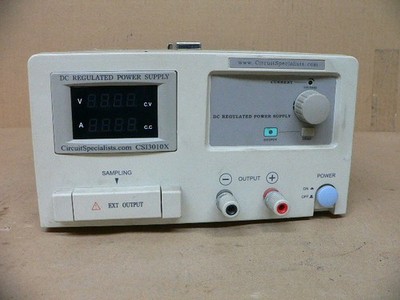 Circuit Specialists 0-30 Volt 0-10 Amp Adjustable Current Limiting Power Supply
