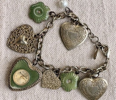 Monsoon Accessorize Watch Bracelet Diamante Charm Bangle 