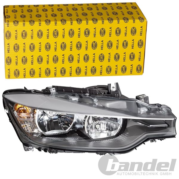Hella Scheinwerfer Hauptscheinwerfer H7/H7 PY21W W6W Rechts Passend FüR BMW 3-image