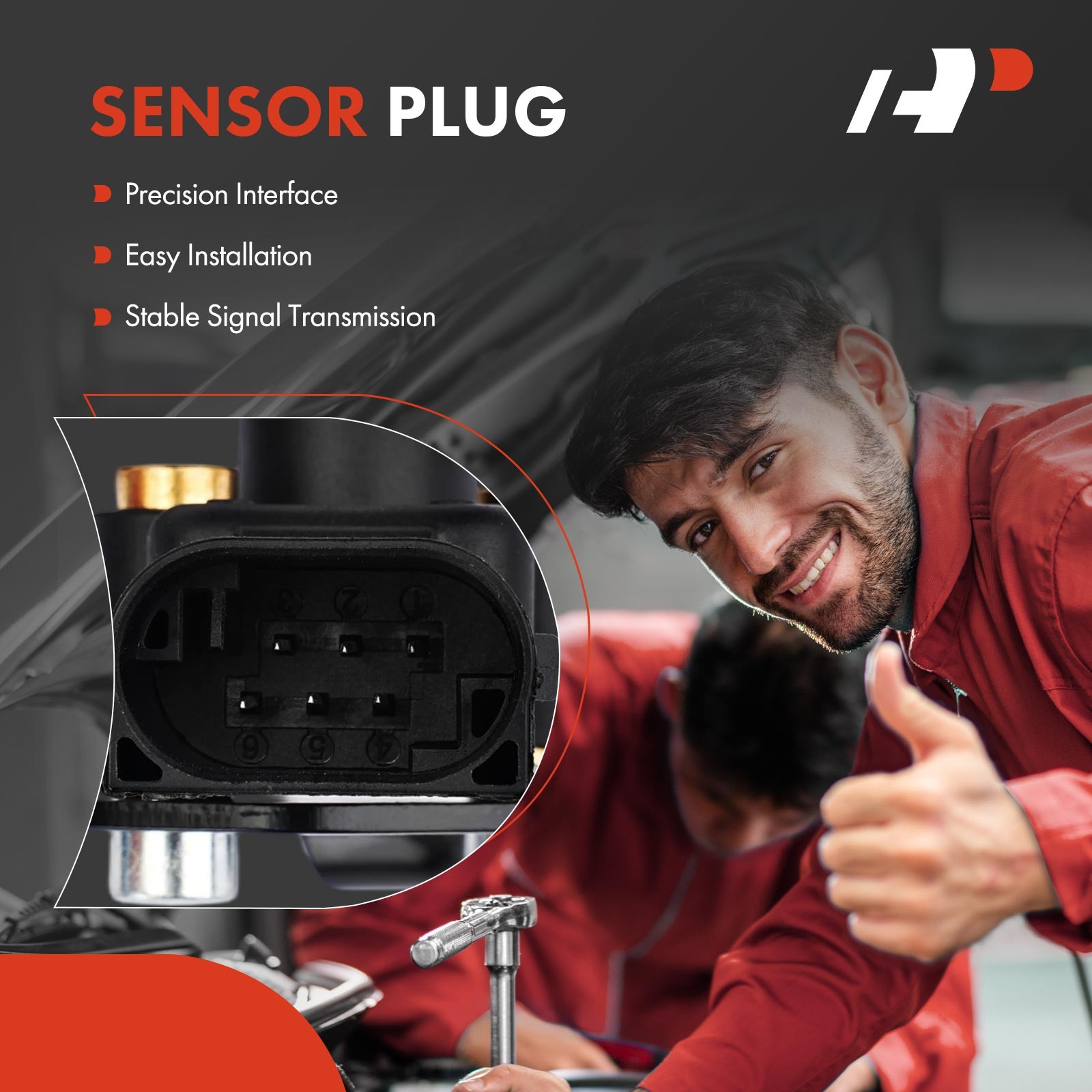 A-Premium 2x Front Ride Height Level Sensor Assembly for Maserati Levante 17-24