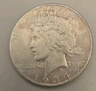 1934-S Peace Dollar $1 - San Francisco Mint