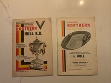 Bradford Northern Match Day Programme - 1978 And 1981